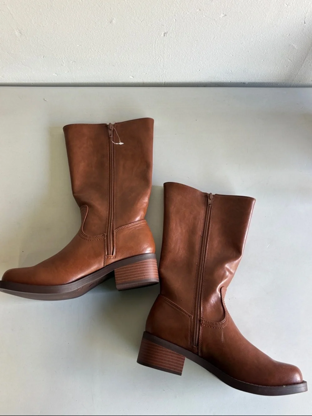 Wonder Nation Brown Kids Boots